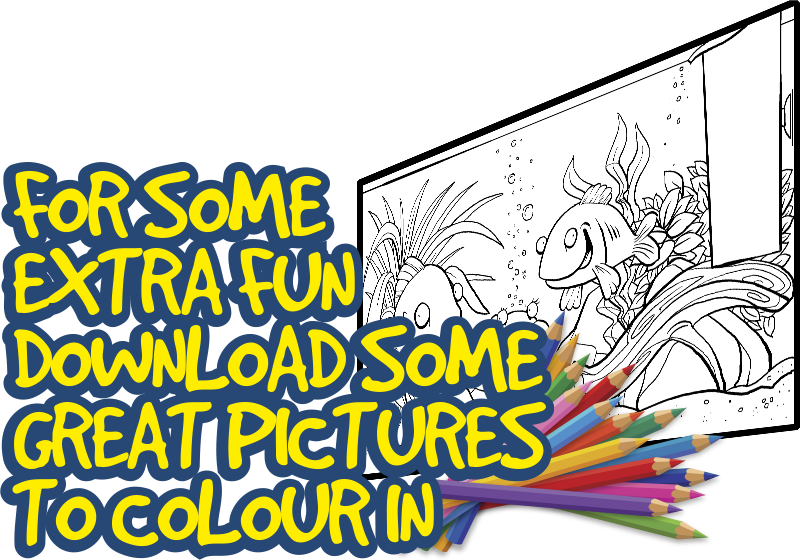 Download some great pictures to colour in